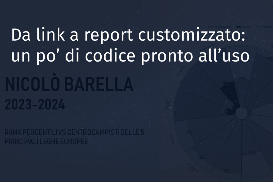 DataLab: come automatizzare la tua analisi calcistica con Python